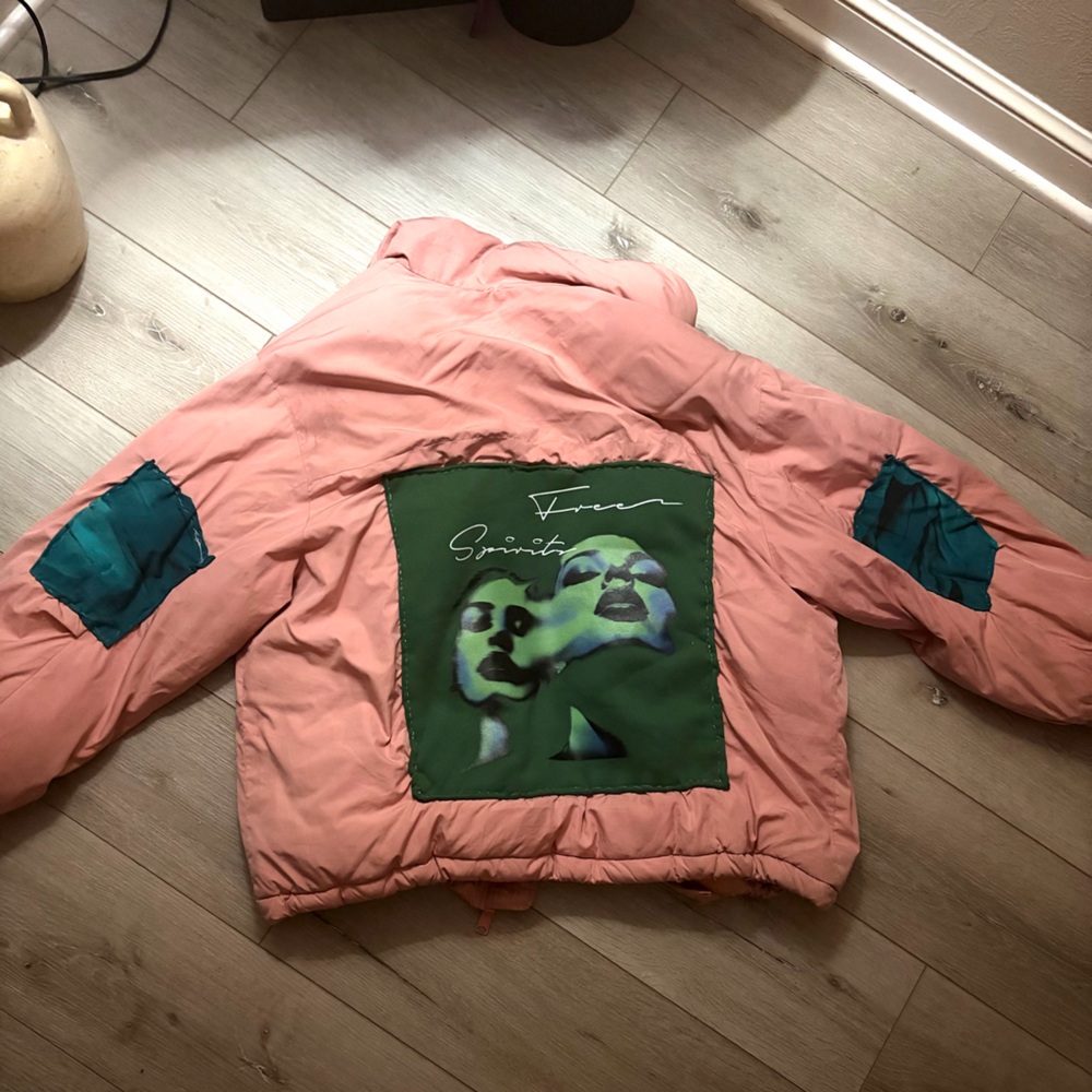 Custom Patchwork Free People Coat